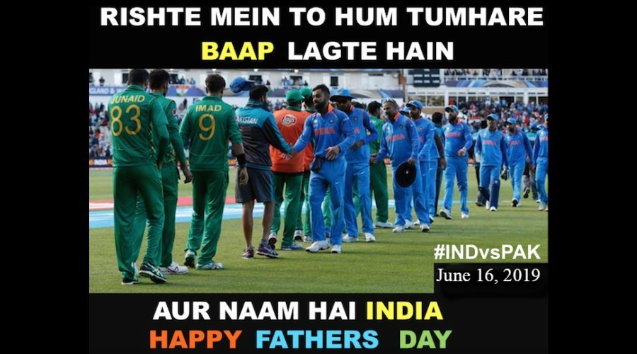 World Cup 2019: India-Pakistan to Play Again on Father’s Day, Mauka Mauka Ad is Back