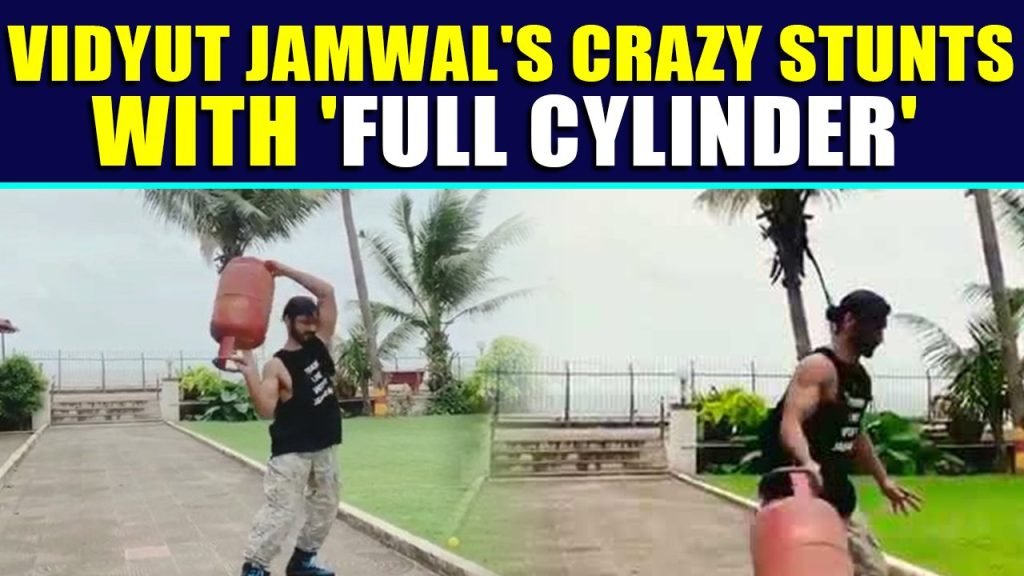 Video of Bollywood Actor Vidyut Jamwal Working Out With an LPG Cylinder Goes Viral