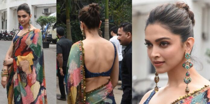 Deepika Padukone’s another stunning drape by Sabyasachi