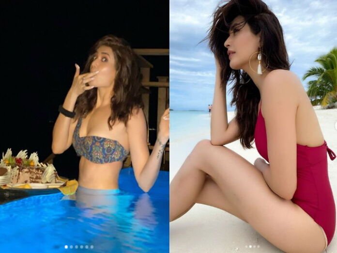 Karishma Tanna’s Captivating Bikini Photos While Having A Birthday Bash