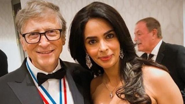 mallika sherawat meets bill gates