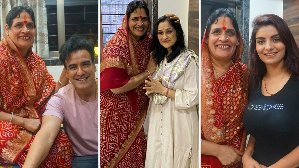 Celebrities seek blessings of Godwoman Baisa