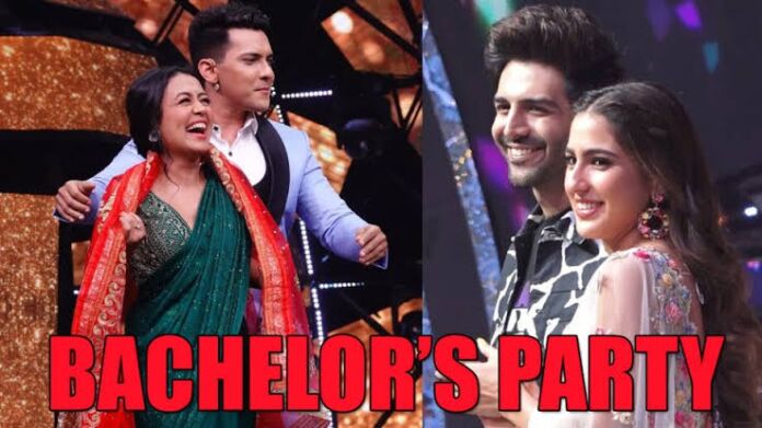Neha Kakkar And Aditya Narayan Seen Celebrating Bachelor Party On The Set Of Indian Idol 11: See Pics