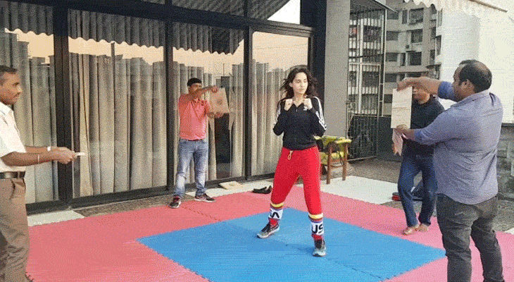 Nora Fatehi learning martial arts for the upcoming movie 'Bhuj: The Pride of India'