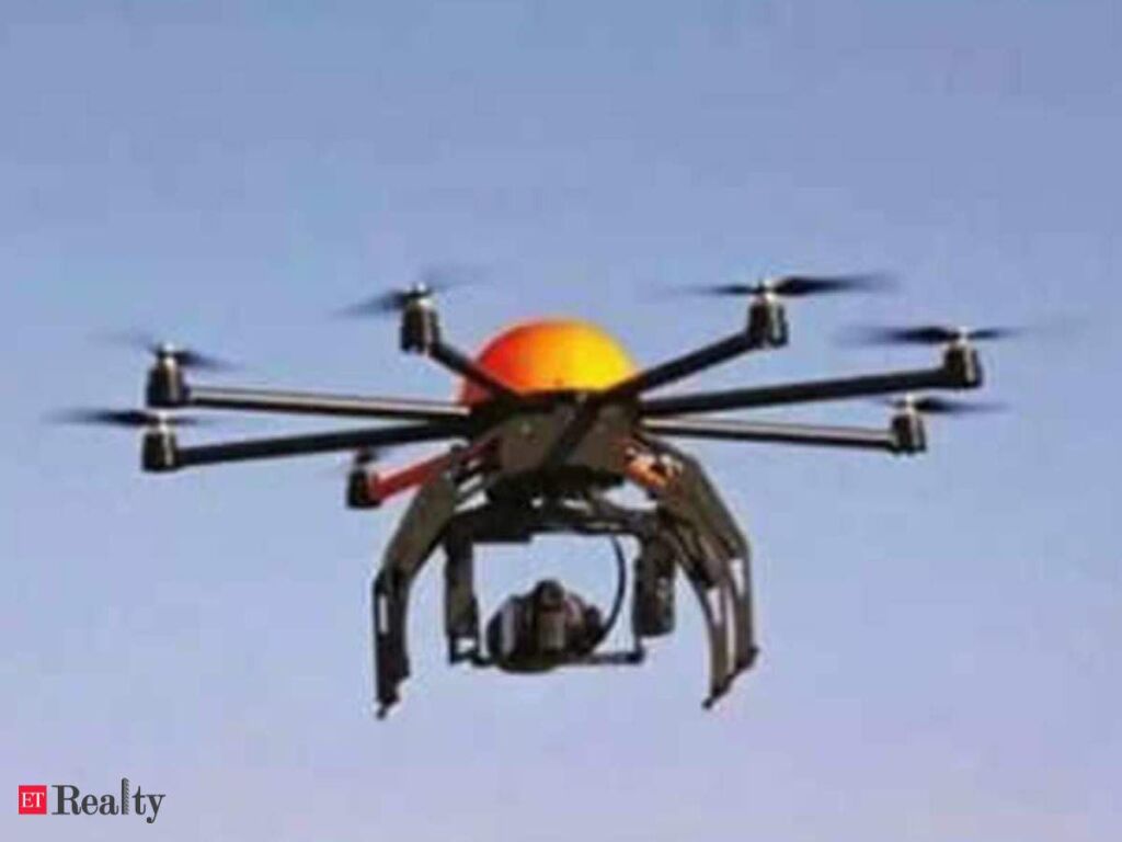 noida police lost drone