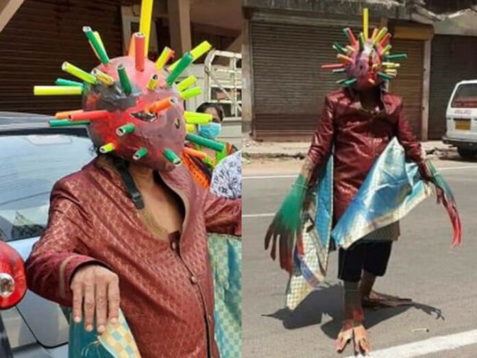 “CORONA DEMON” Nithyananda Olakadu Is Scaring People On Roads