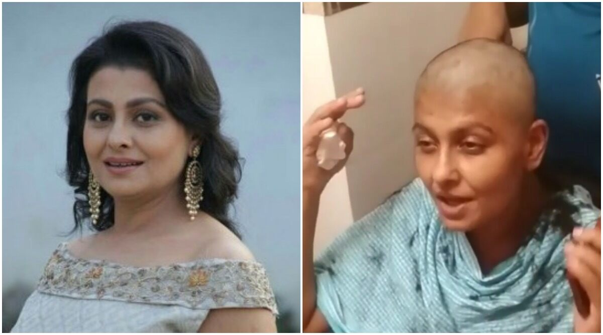 T.V Actress Jaya Bhattacharya Goes Bald To Donate Hair To Cancer Patients