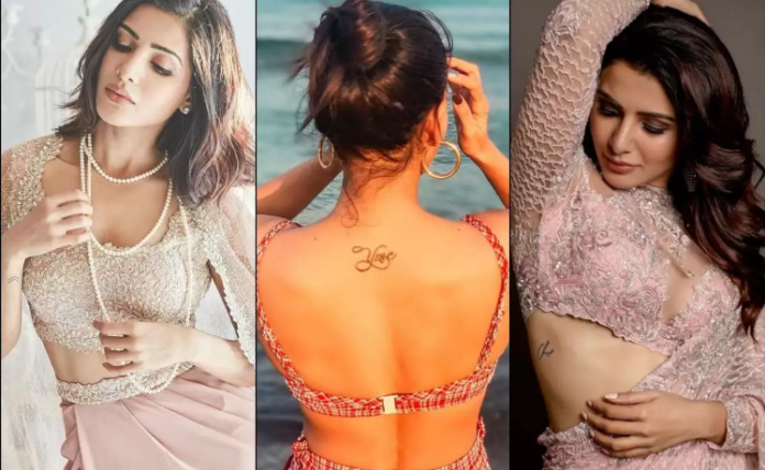 Samantha akkineni tattoos