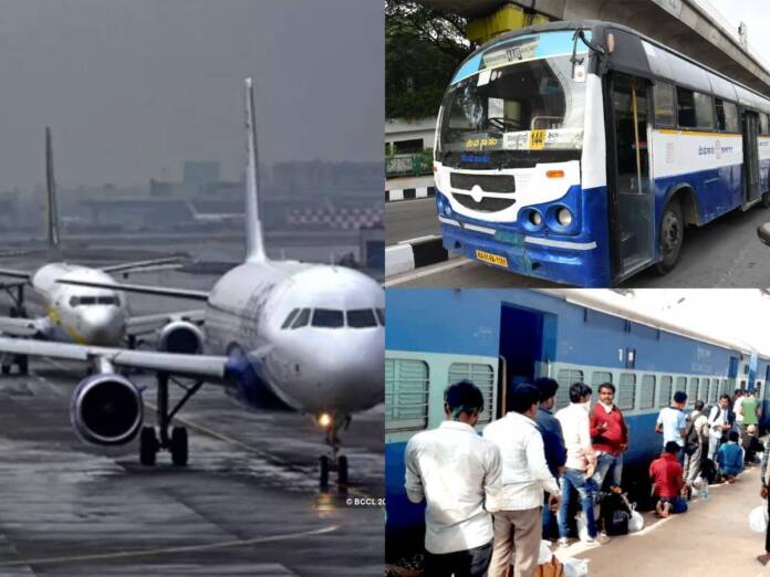 Railways, Flights, And Roadways Bus New Rules From 1st June