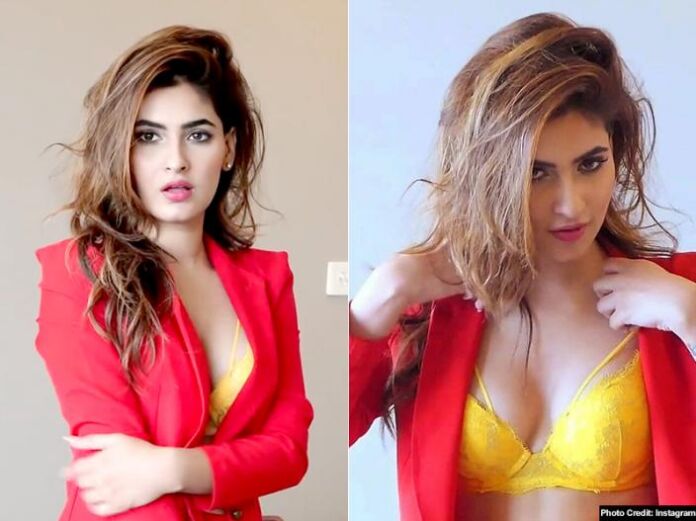 Hot Actress Karishma Sharma Trolled For Showing Her Armpit Hairs