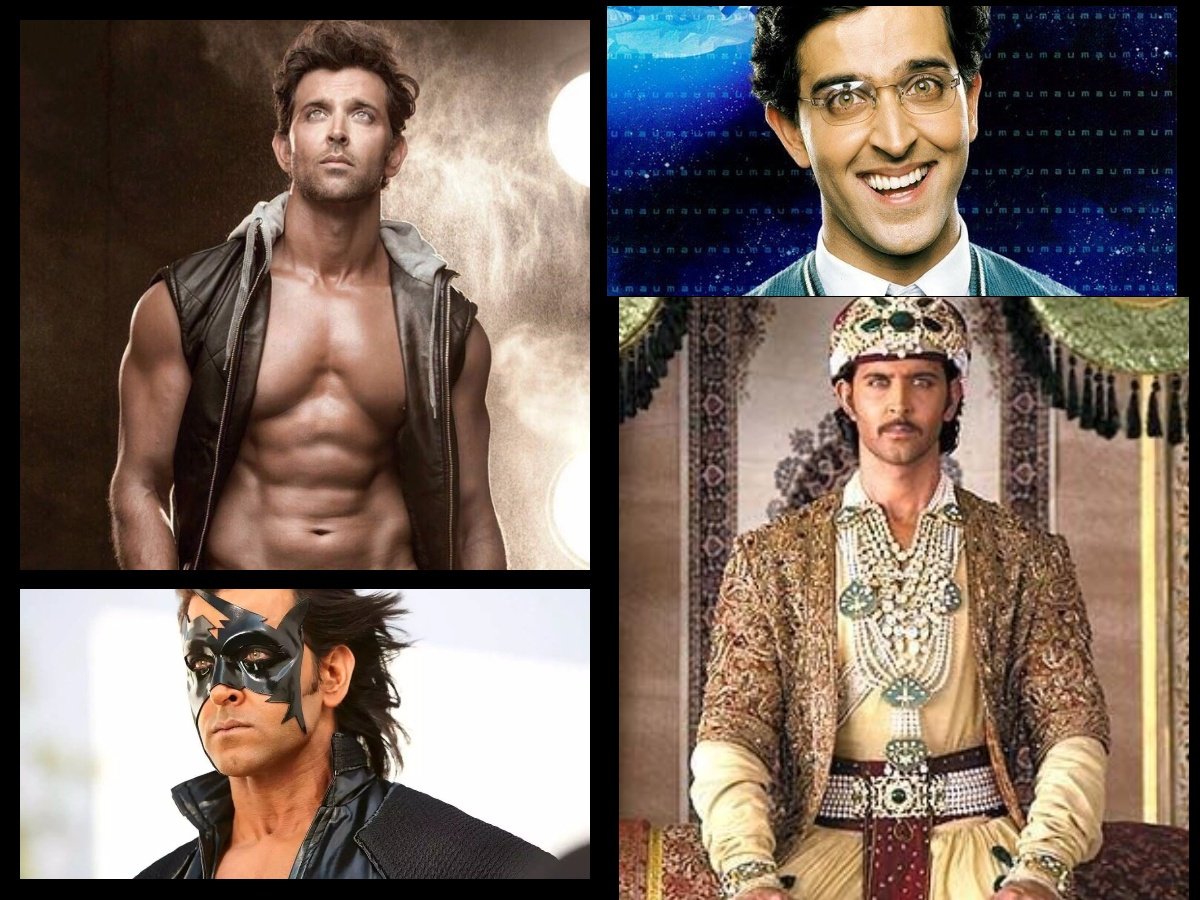 Hrithik Roshan Shared An Impressive Art Showing His Different Avatars Made By His Fan