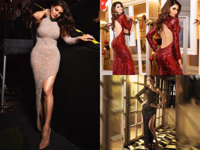 Shimmer Sequins Gown Look Of Bollywood Actresses Including Disha Patani And Jacqueline Fernandes