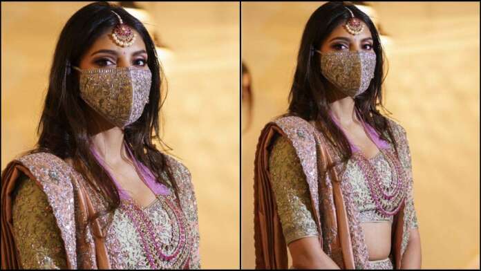 Bridal Face Mask Of Mihika Bajaj Is A Need Of The Hour Amid Pandemic