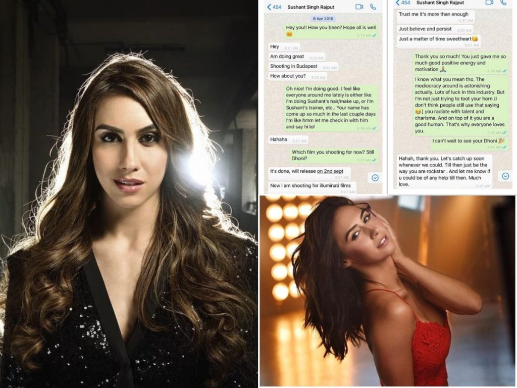 Secret WhatsApp Chat Of Lauren Gottlieb With Sushant Singh Rajput Lauren Gottlieb