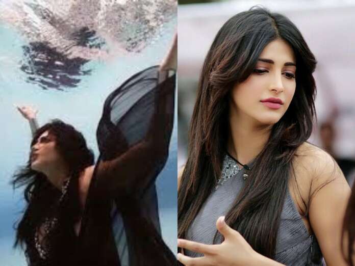 Shruti Haasan Under Water Pics Goes Viral