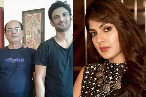 Sushant Singh Rajput's Father Lodges FIR Against Rhea Chakraborty ...