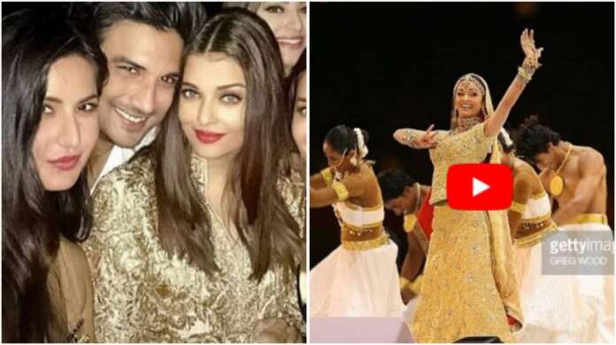 Viral Video Of Sushant Dancing In The Background With Aishwarya Rai