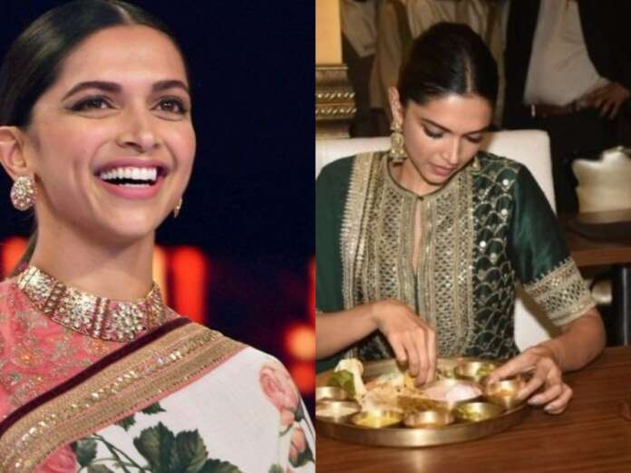 Deepika Padukone Enjoying A Rajasthani Thali: Throwback Photos