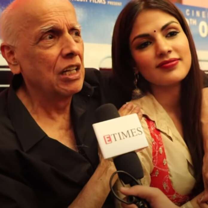 Mahesh Bhatt and Rhea
