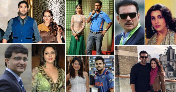 Cricketers Who Got Clean Bold In The Love Of Heroines