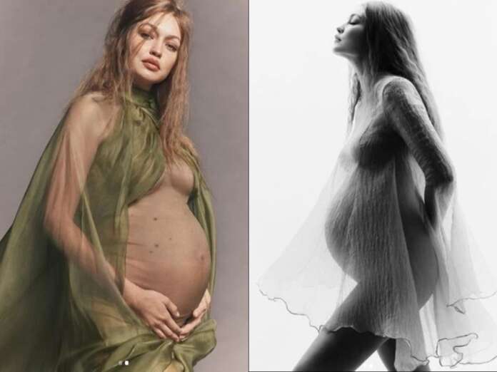 Gigi Hadid Maternity Shoot Flaunting Baby Bump!