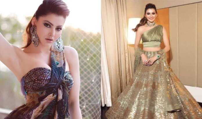 Worth Of Urvashi Rautela’s Laxer Cut Leather Lehenga At Neha Kakkar’s Wedding