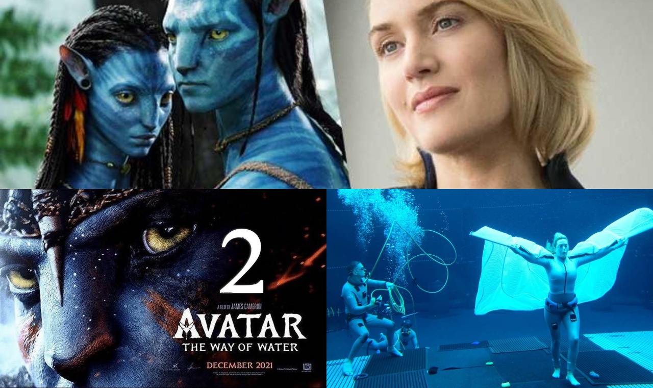 'Avatar 2': Team Shares Kate Winslet Behind-the-scenes Photo