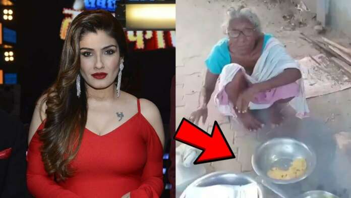 Raveena Tondon Shares Video of Woman Selling Pakoras And Appeals To Make Her viral