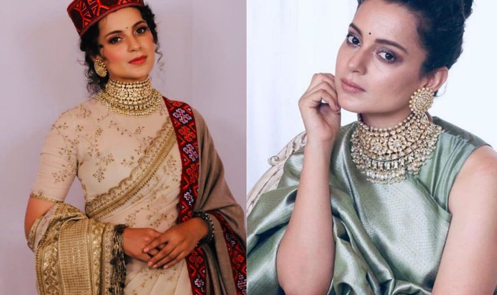 Kangana Ranaut’s Unique Experiment With Saree Is A Must Watch Kangana Ranaut