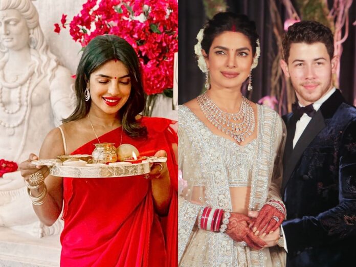 Priyanka Chopra With Nick Jonas In LA: Shares Pics Of Karva Chauth 2020
