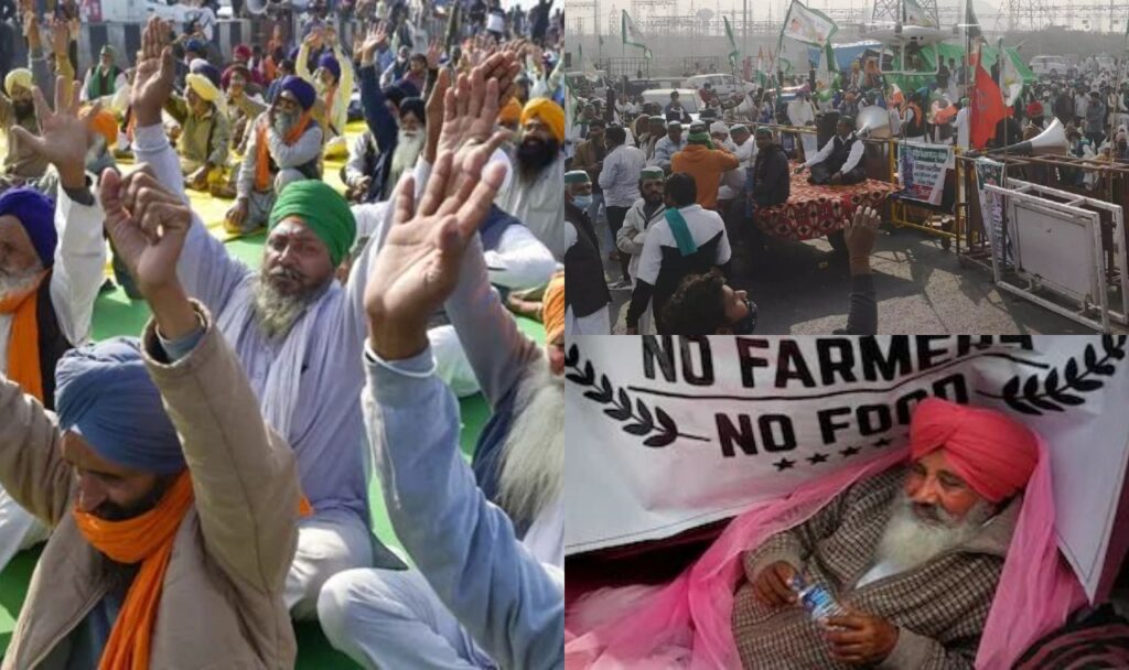 Farmers goes on hunger strike