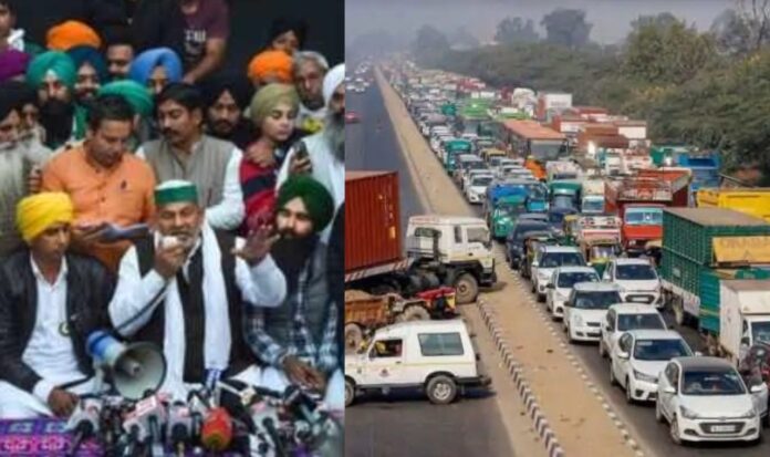 Delhi Police Issues Traffic Alert Amid Ongoing Farmers Protest