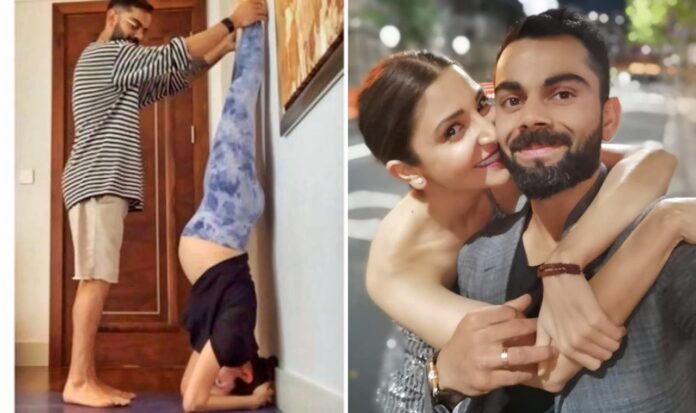 Superb: Watch Anushka Sharma Performing Yoga With Her Baby Bump