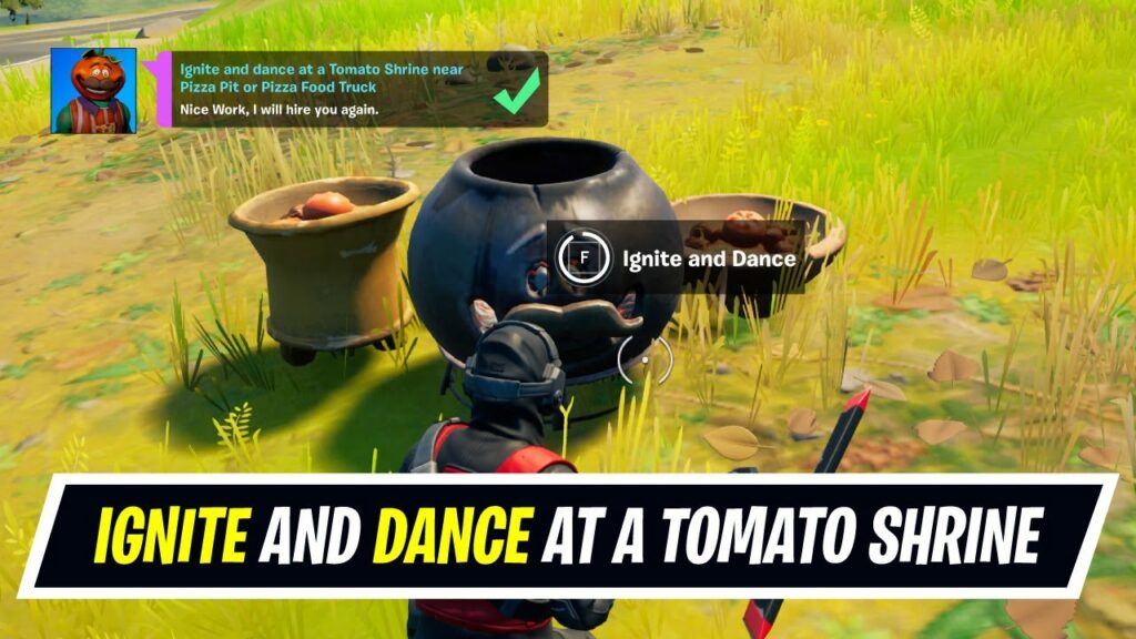 Ignite and dance at a tomato shrine