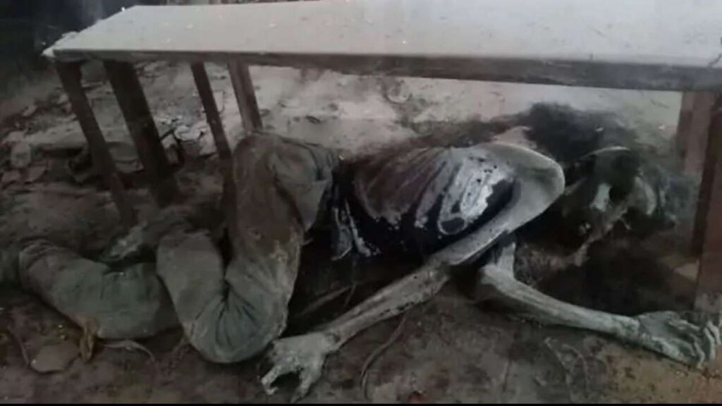Male Skeleton found in school in Varanasi