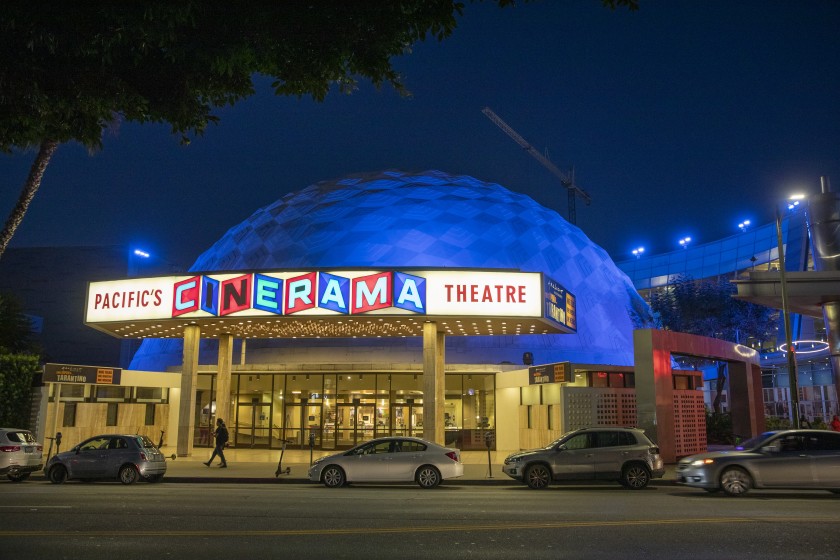 Movie theaters Reopen in Los Angeles