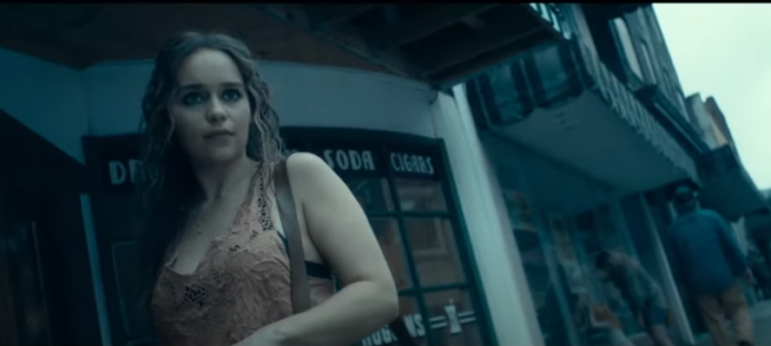 Vicious Emilia Clarke corrupts an exemplary family man in the thriller “Above Suspicion”