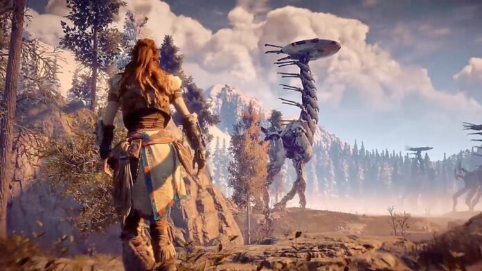 Horizon Zero Dawn film about heroine in a future full of robot dinosaurs on the way?