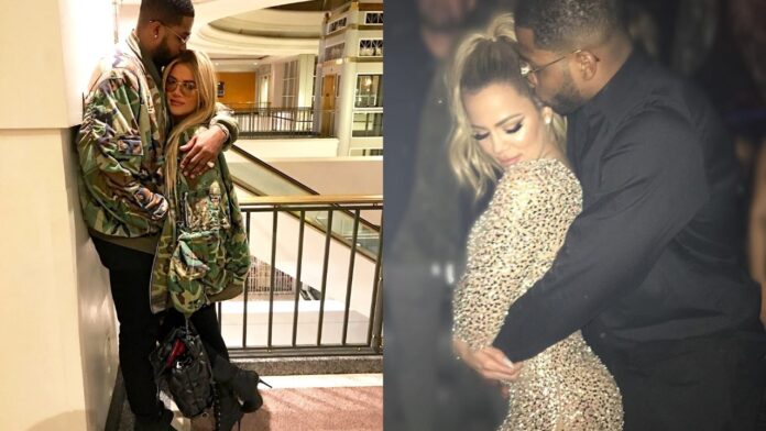 Khloé Kardashian and Tristan Thompson