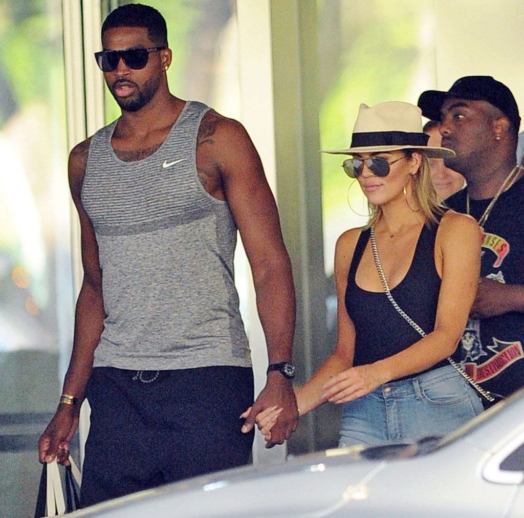 Khloé Kardashian and Tristan Thompson