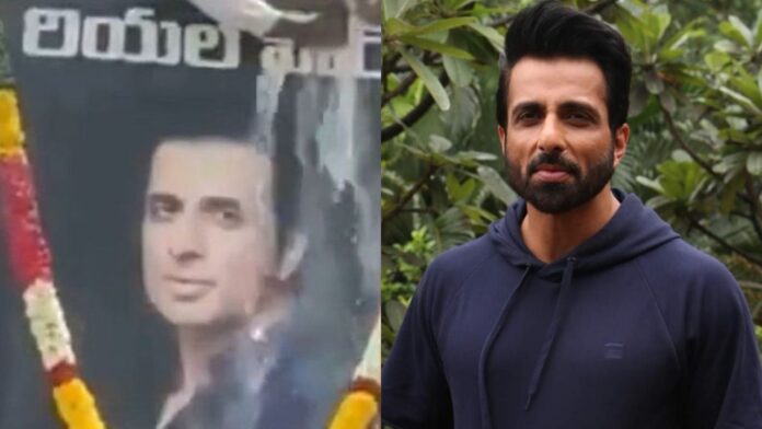 Here’s How Kavita Kaushik Responded After People Poured Milk On Sonu Sood’s Poster