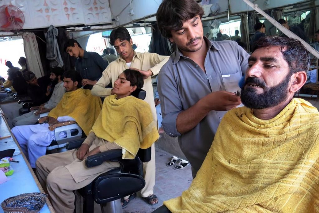 Taliban Bans Haircut