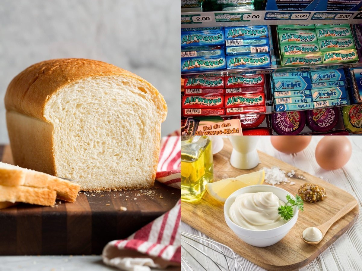 This Dangerous Component Found In Bread, Mayonnaise And Chewing Gum