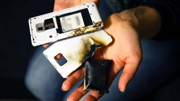 Mobile phone blast