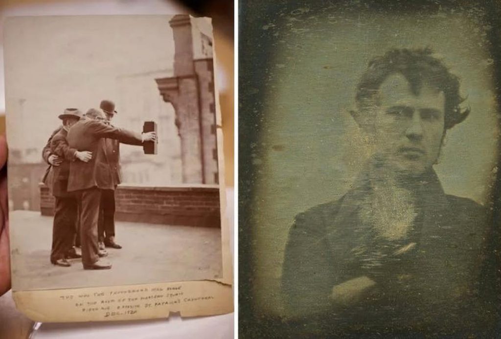 The first selfie ever