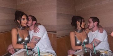 Kim Kardashian and Pete Davidson