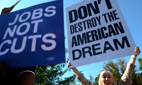 unemployed american people