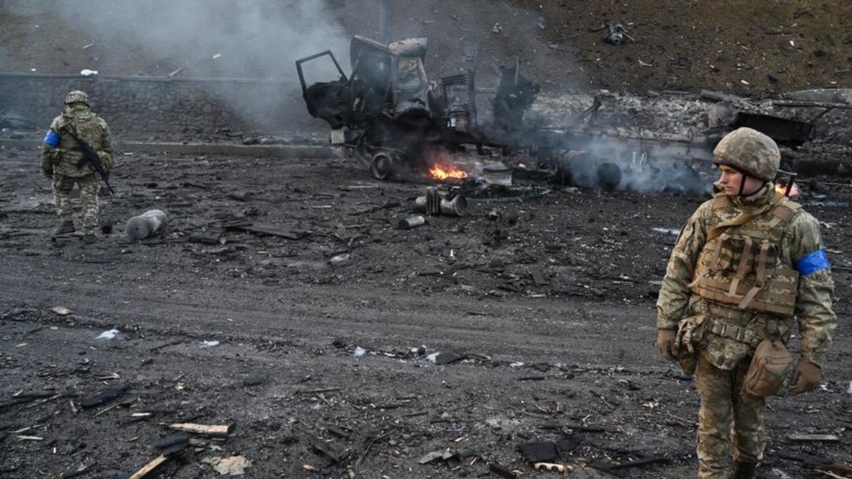 Russia says it shoots down Ukrainian military plane carrying weapons