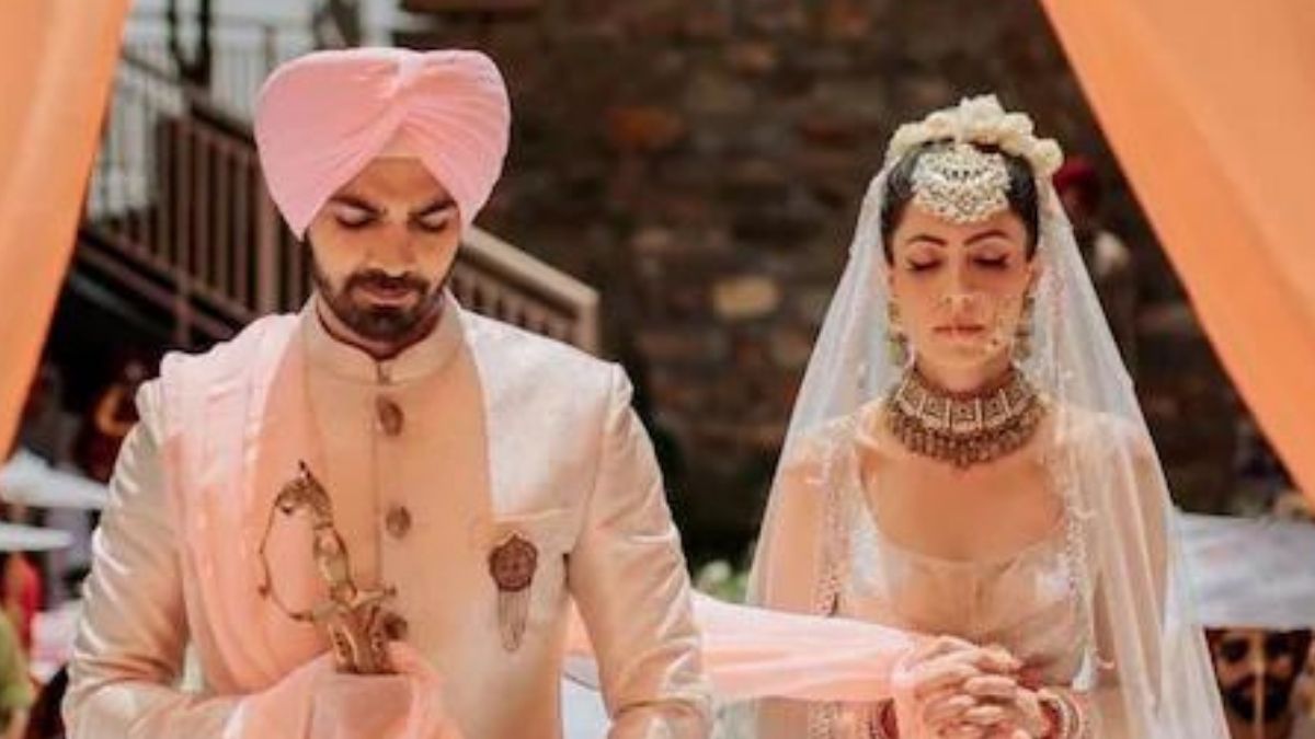 Udaariyaan actor Karan V Grover marries ladylove Poppy Jabbal, shares dreamy picture