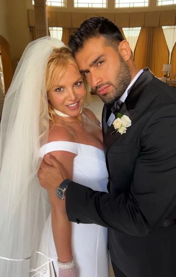 Britney Spears's wedding pics